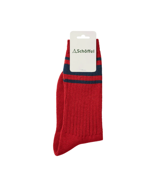 Schoffel, Hilton Retro Sock - (Red)