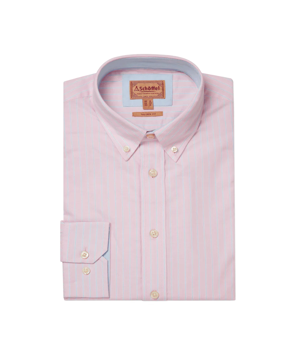 Schoffel, the Holt Soft Oxford Tailored Shirt