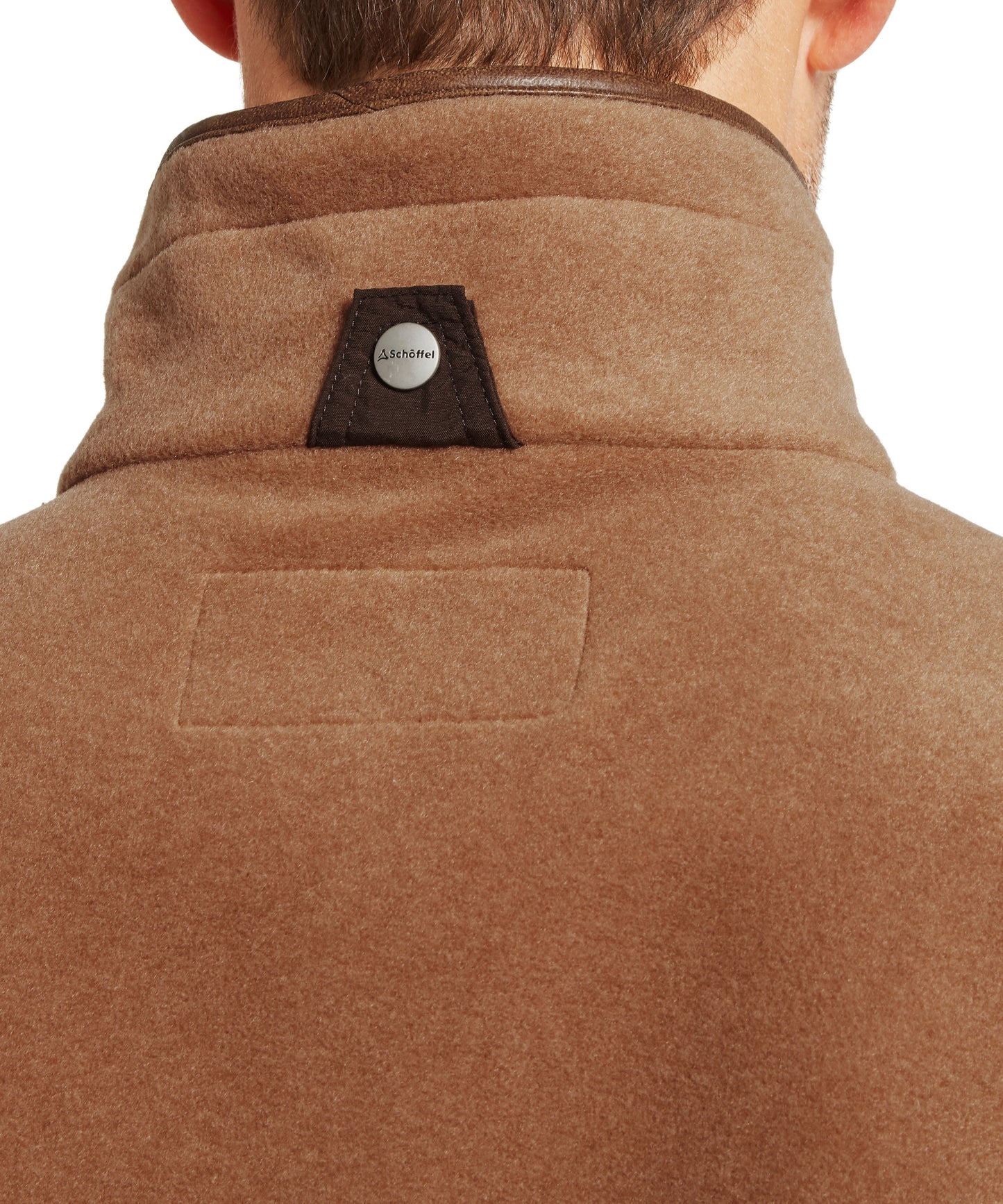 Schoffel, the Oakham Fleece Gilet in Toffee