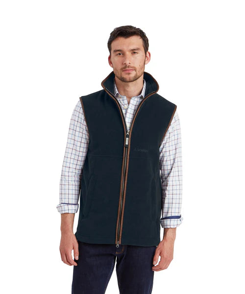 Schoffel Oakham Fleece Gilet - Petrol Blue