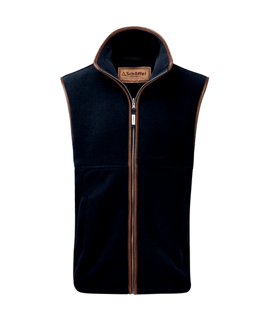 Schoffel, Oakham Fleece Gilet - (Navy)