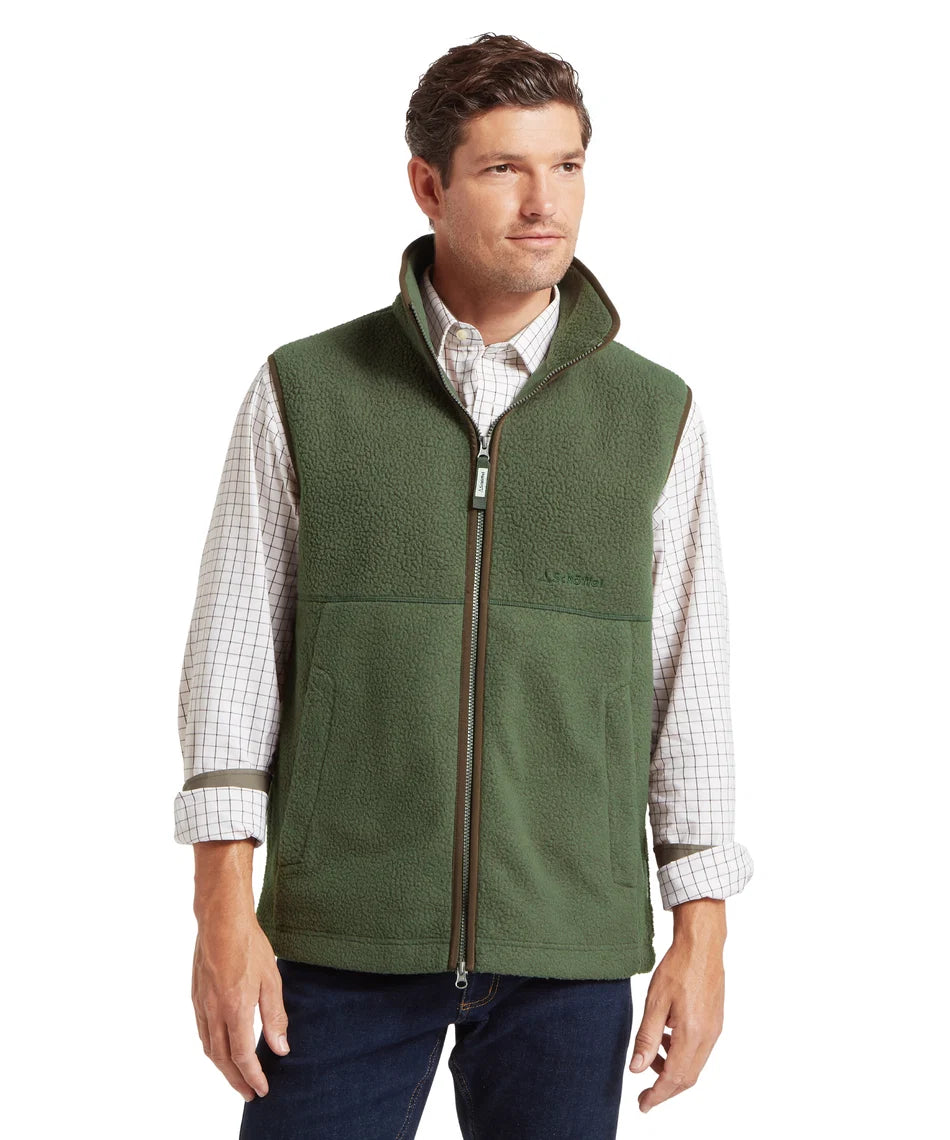 Schöffel, Oakham Retro Fleece Gilet - (Woodland)