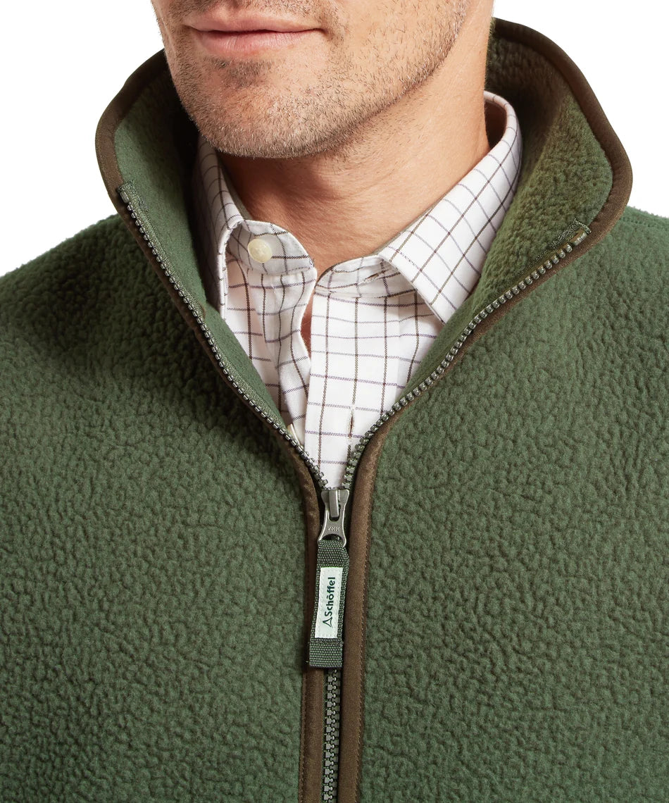 Schöffel, Oakham Retro Fleece Gilet - (Woodland)