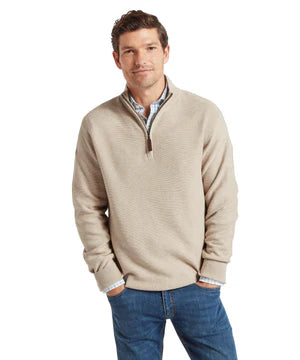 Schoffel, the Porthleven 1/4 Zip Jumper