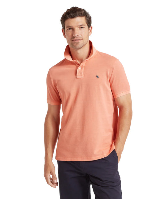 Schoffel, the St Ives Garment Dyed Polo Shirt