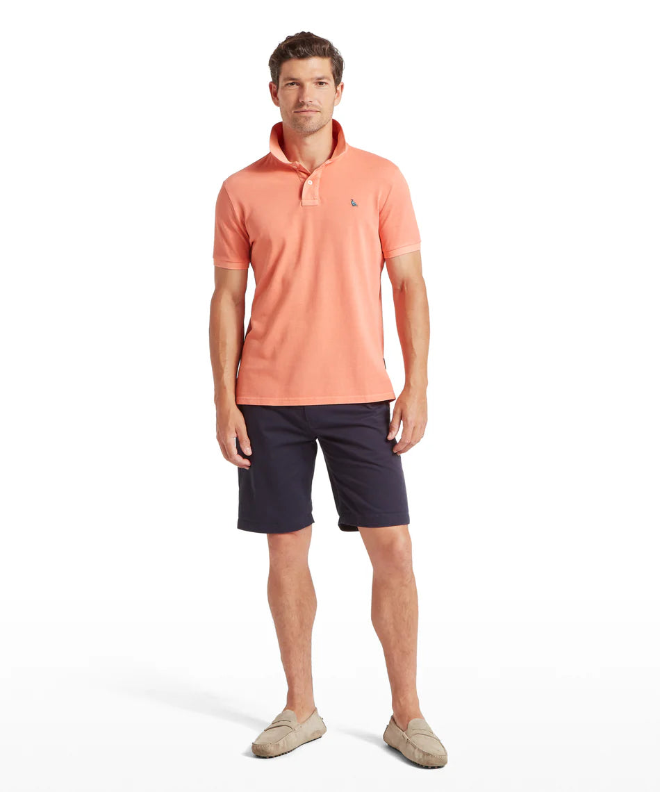 Schoffel, the St Ives Garment Dyed Polo Shirt