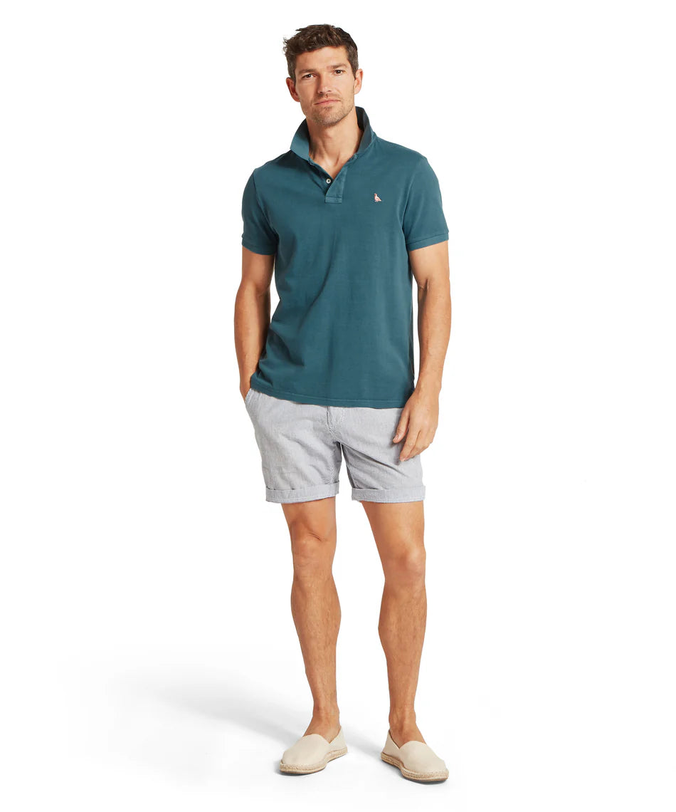 Schoffel, the St Ives Garment Dyed Polo Shirt