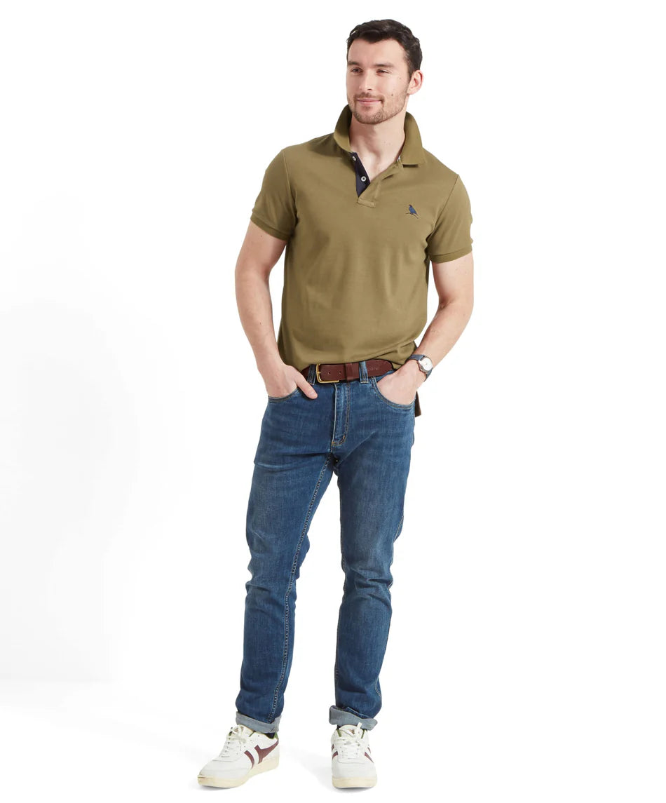 Schoffel, the St Ives Jersey Polo Shirt