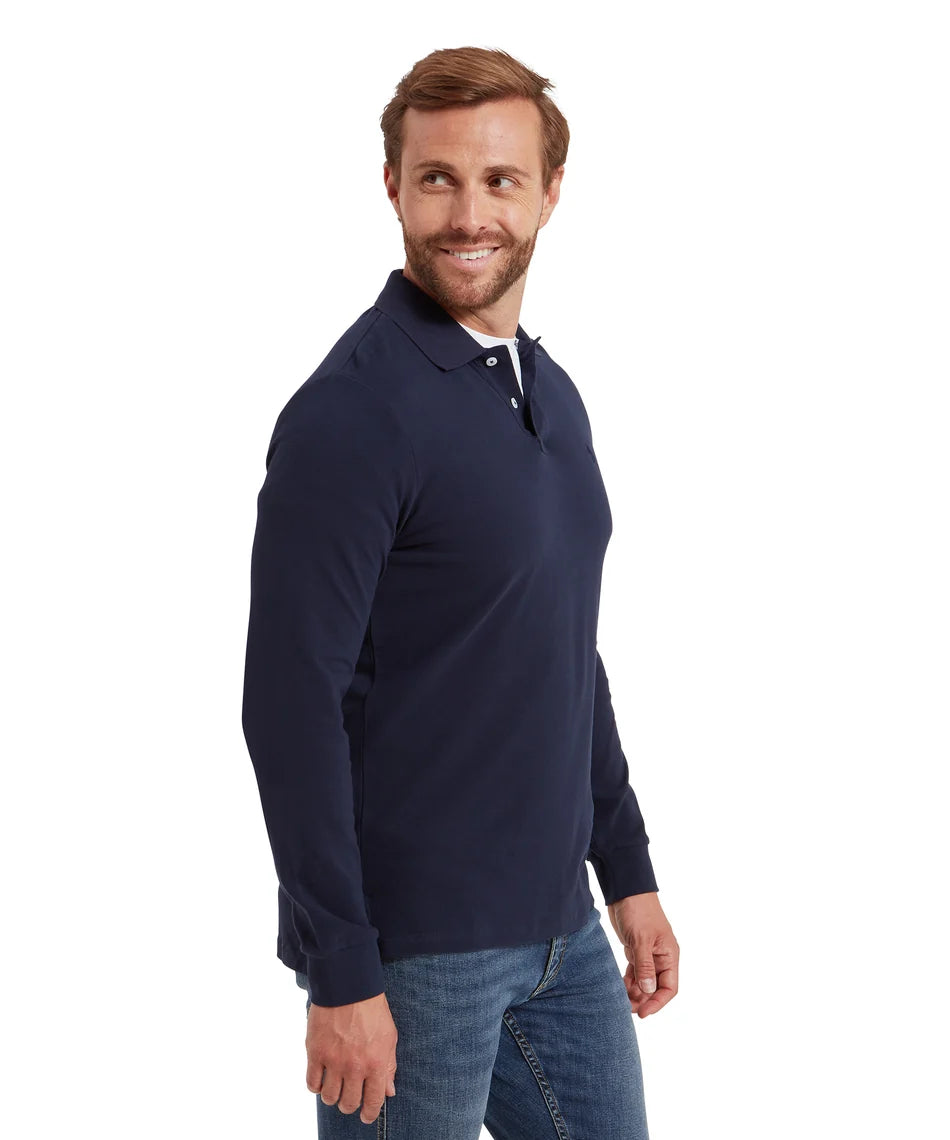 Schöffel, the St Ives Long Sleeve Polo Shirt