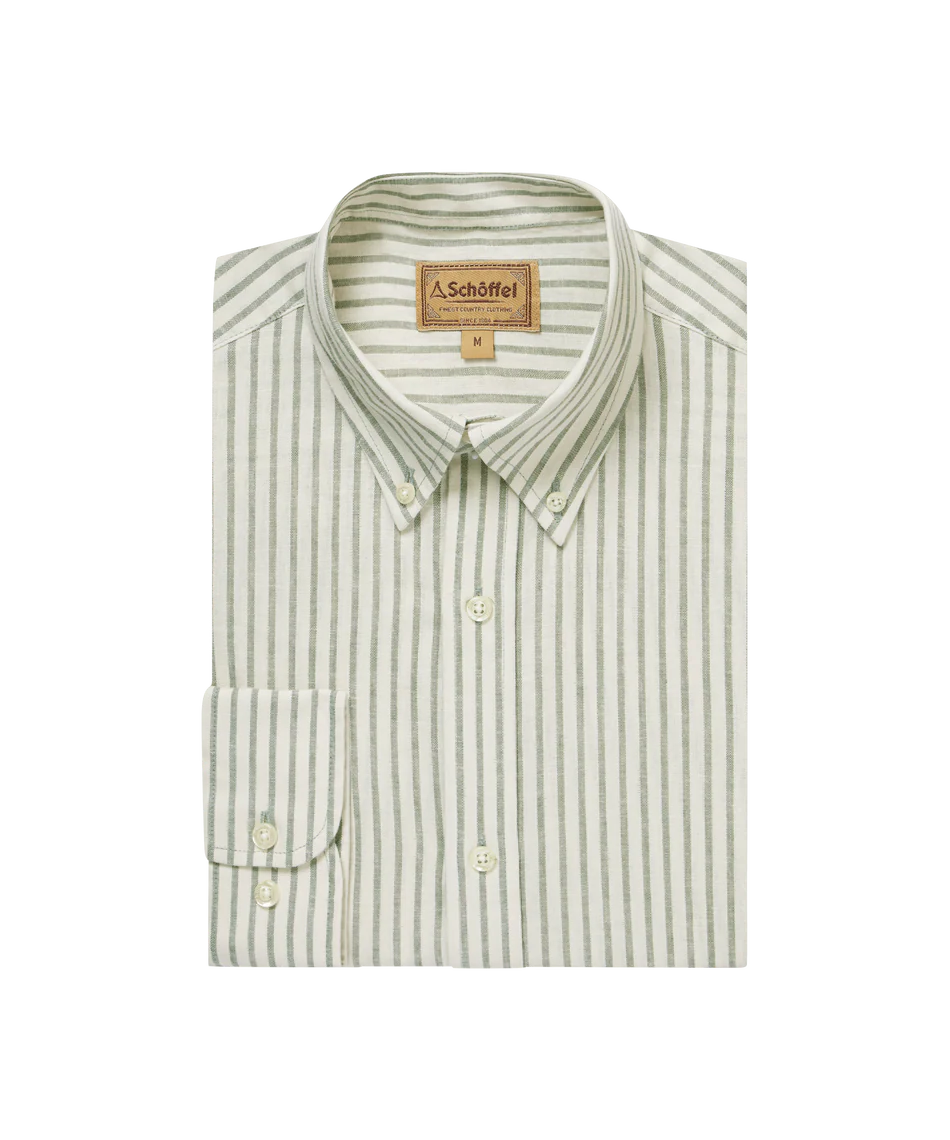 Schoffel, the Walsingham Linen Shirt