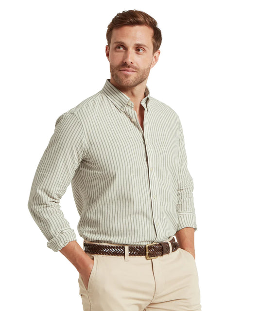 Schoffel, the Walsingham Linen Shirt