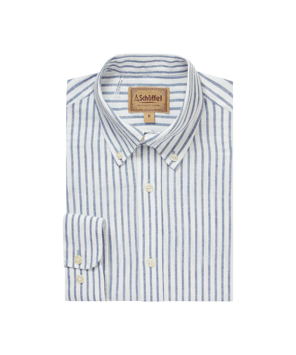 Schoffel, the Walsingham Linen Shirt