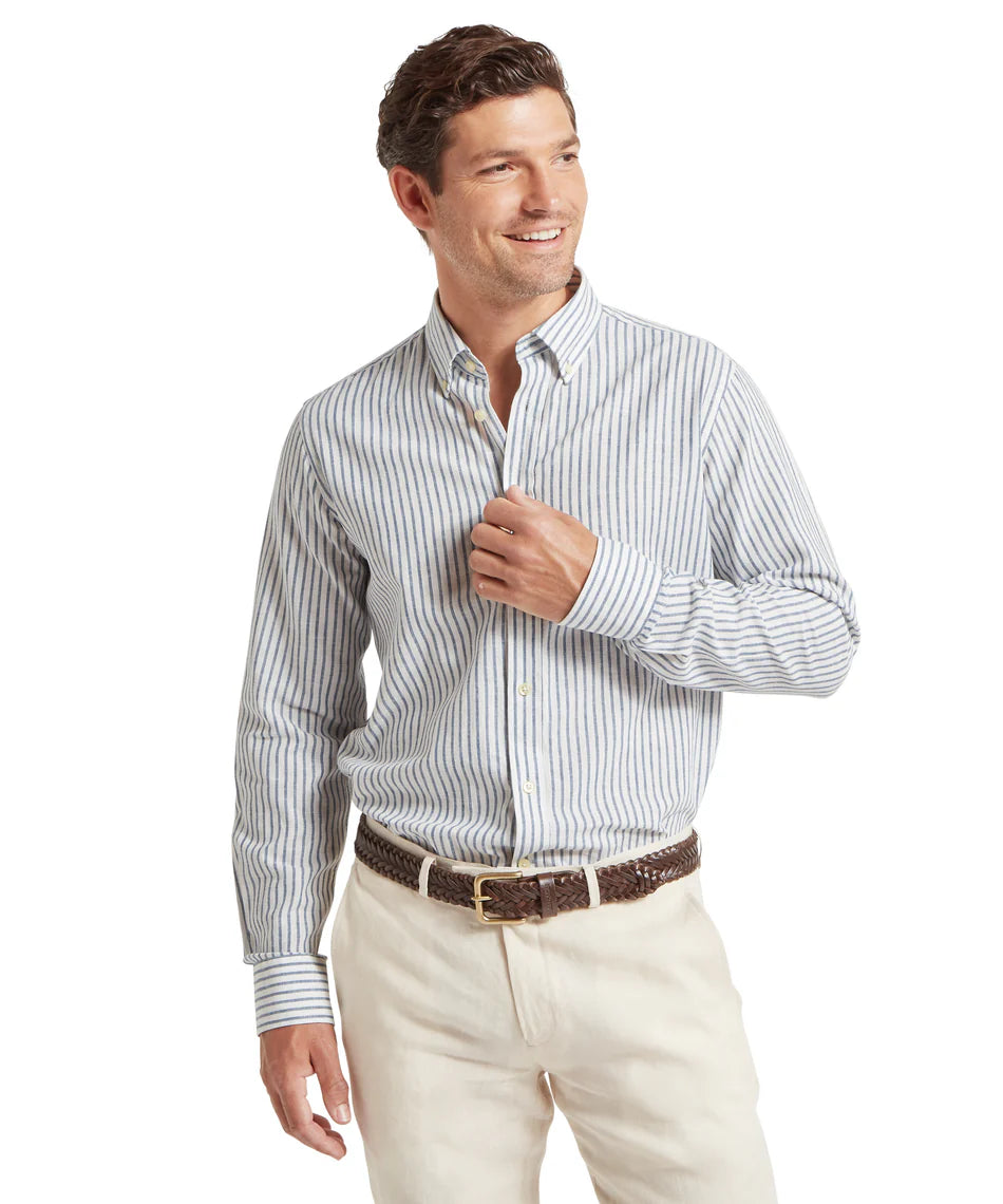 Schoffel, the Walsingham Linen Shirt