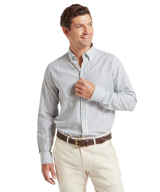 Schoffel, the Walsingham Linen Shirt