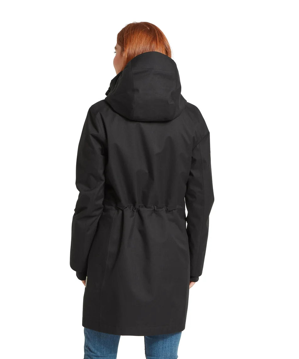 Schöffel, the Allexton Water Proof Coat in Charcoal