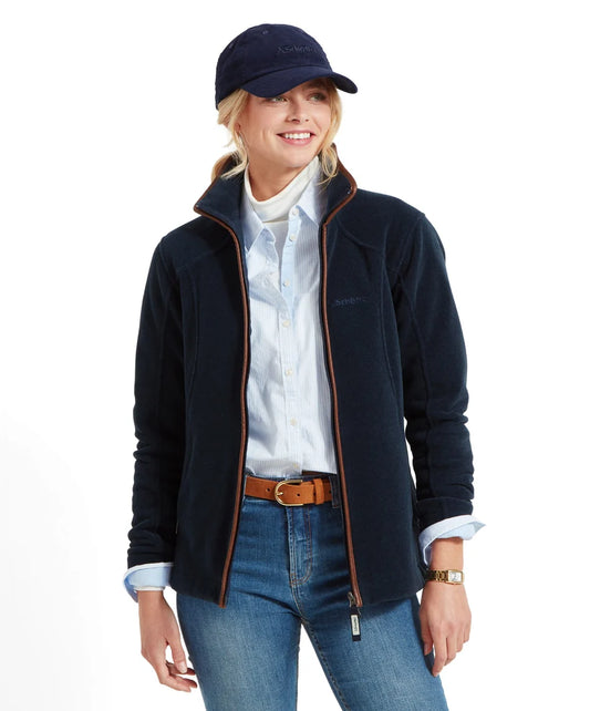 Schöffel Ladies Countrywear, the Burley Ii Fleece in Navy
