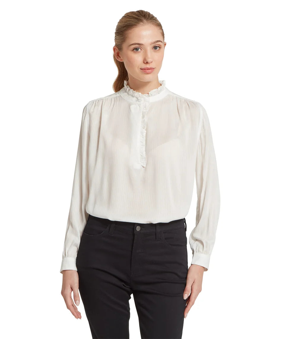 Schöffel, the Chelsworth Blouse in Soft White