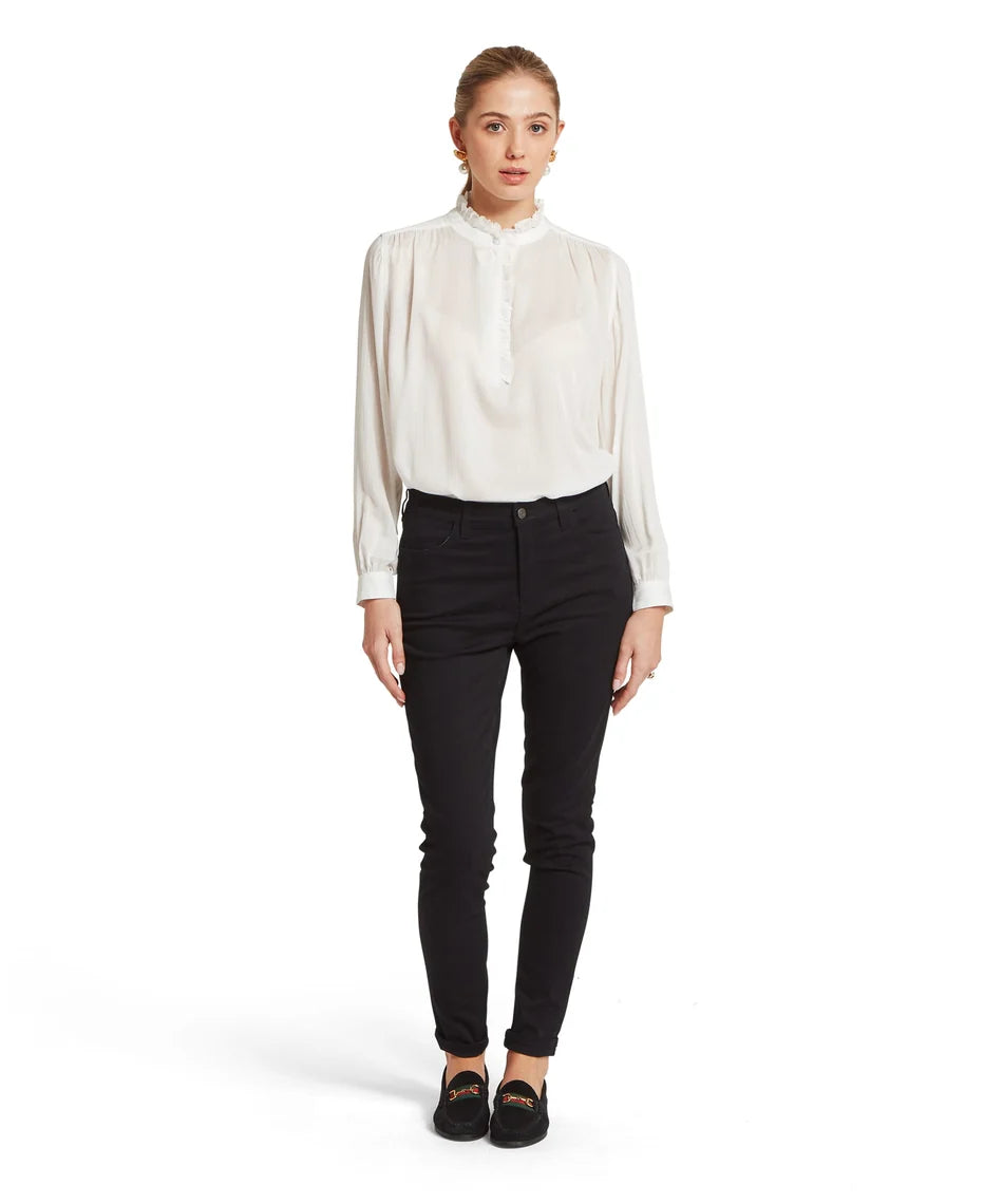 Schöffel, the Chelsworth Blouse in Soft White