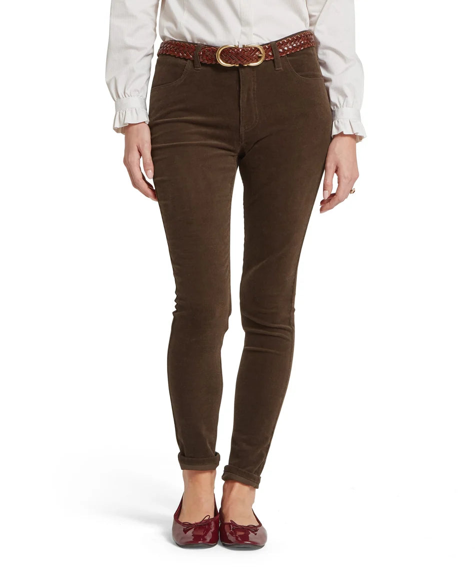 Schöffel, the Clover Cord Jean in Chocolate