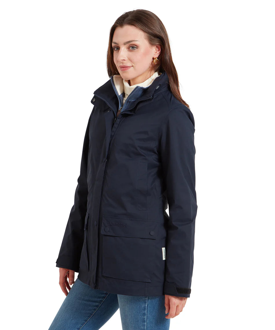 Schoffel, Edith Jacket - (True Navy)