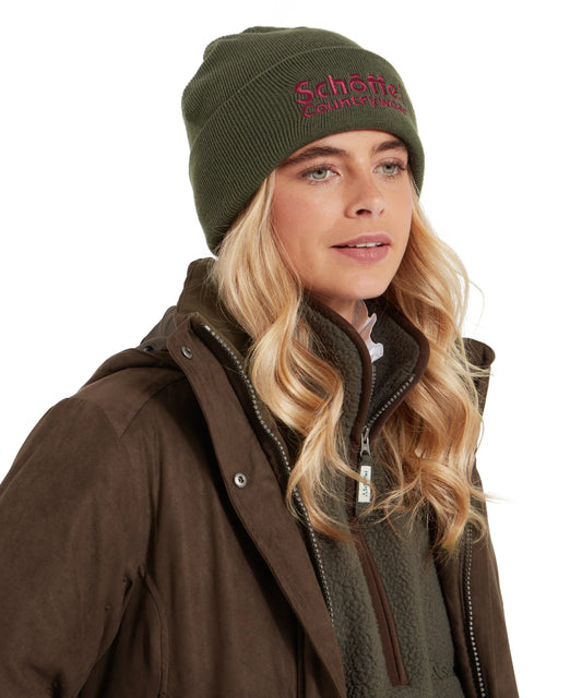 Schoffel Ladies Countrywear, the Exeter Beanie in Forest