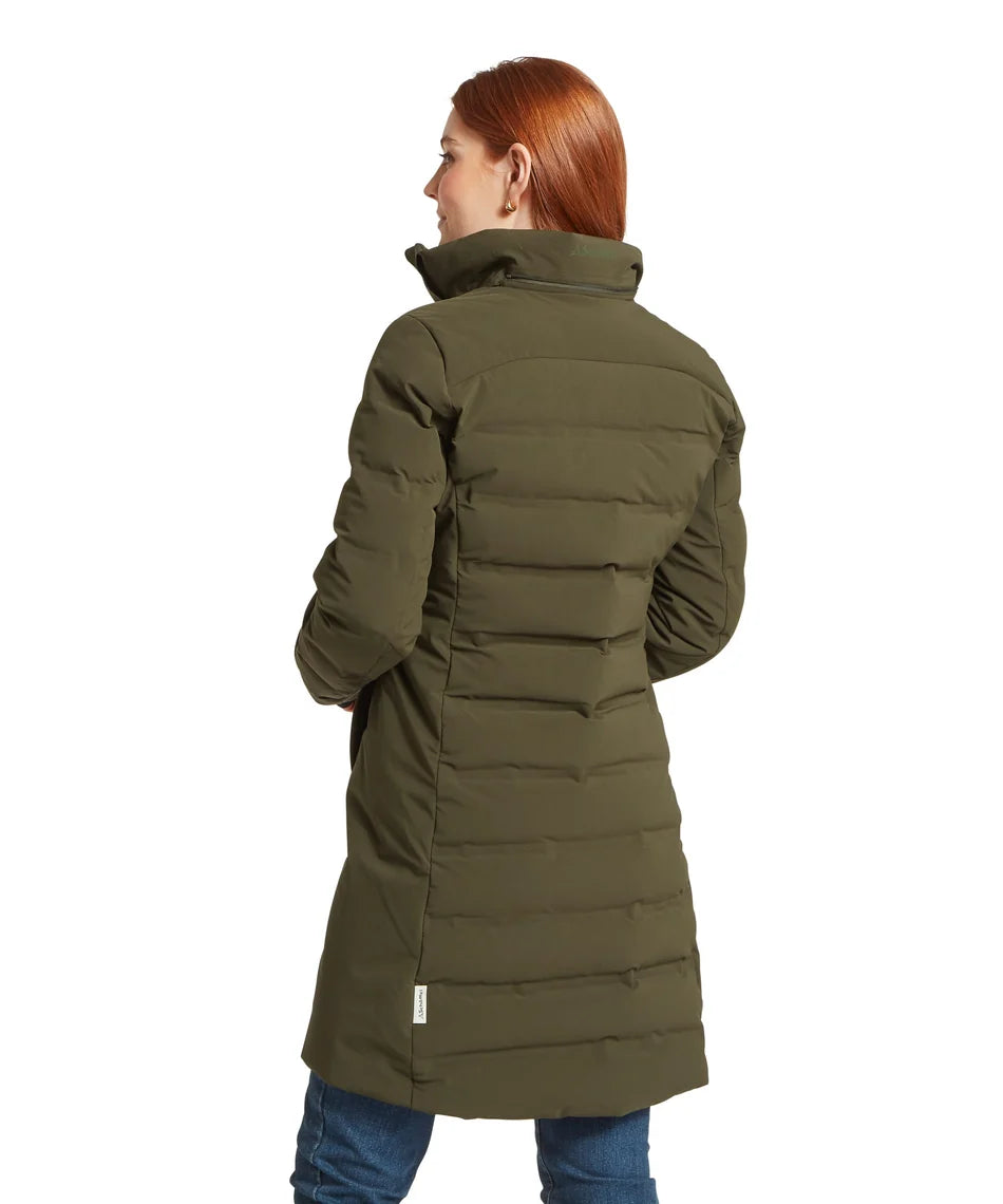 Schöffel, the Hurlingham Waterproof Down Coat in Forest