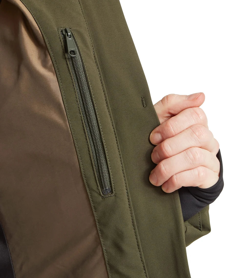 Schöffel, the Hurlingham Waterproof Down Coat in Forest