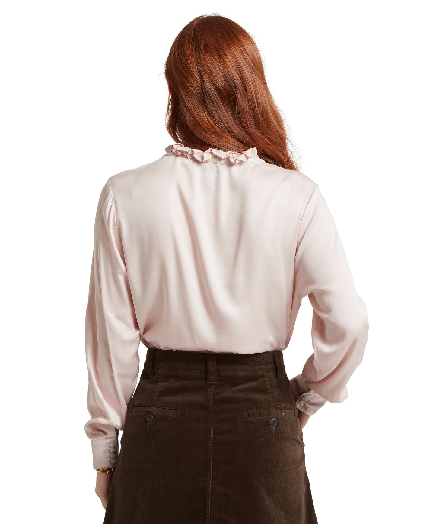 Schoffel Ladies Countrywear, the Kersey Blouse in Hushed Violet