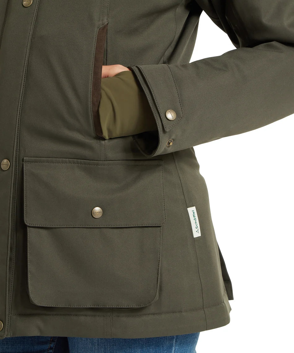 Schöffel, the Langton Country Coat in Dark Woodland