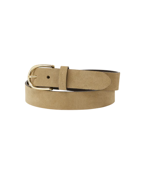 Schoffel Accessories , the Padley Suede Belt (Warm Sand)