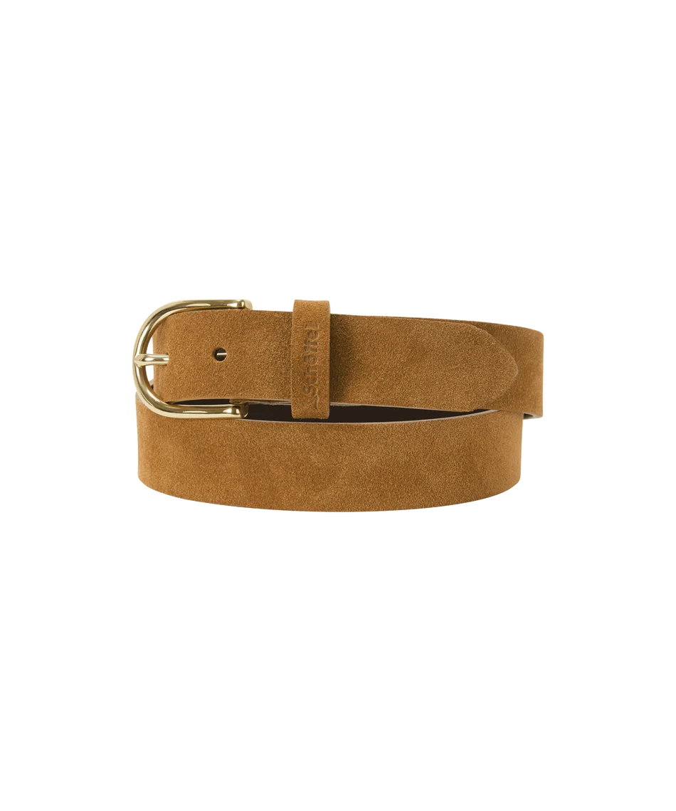 Schöffel, the Padley Suede Belt in Camel