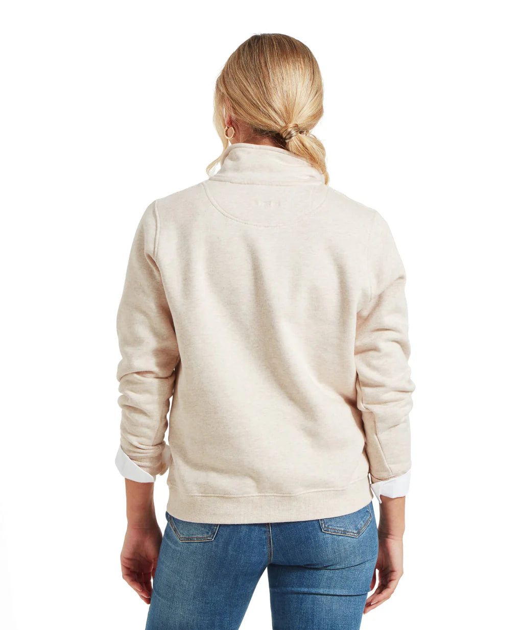 Schoffel, St Issey Sweatshirt - (Oat Marl)