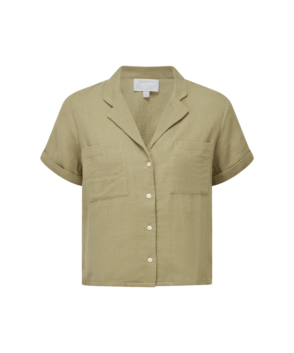 Schoffel Shirts , the Summerfield Shirt (Light Khaki Green)