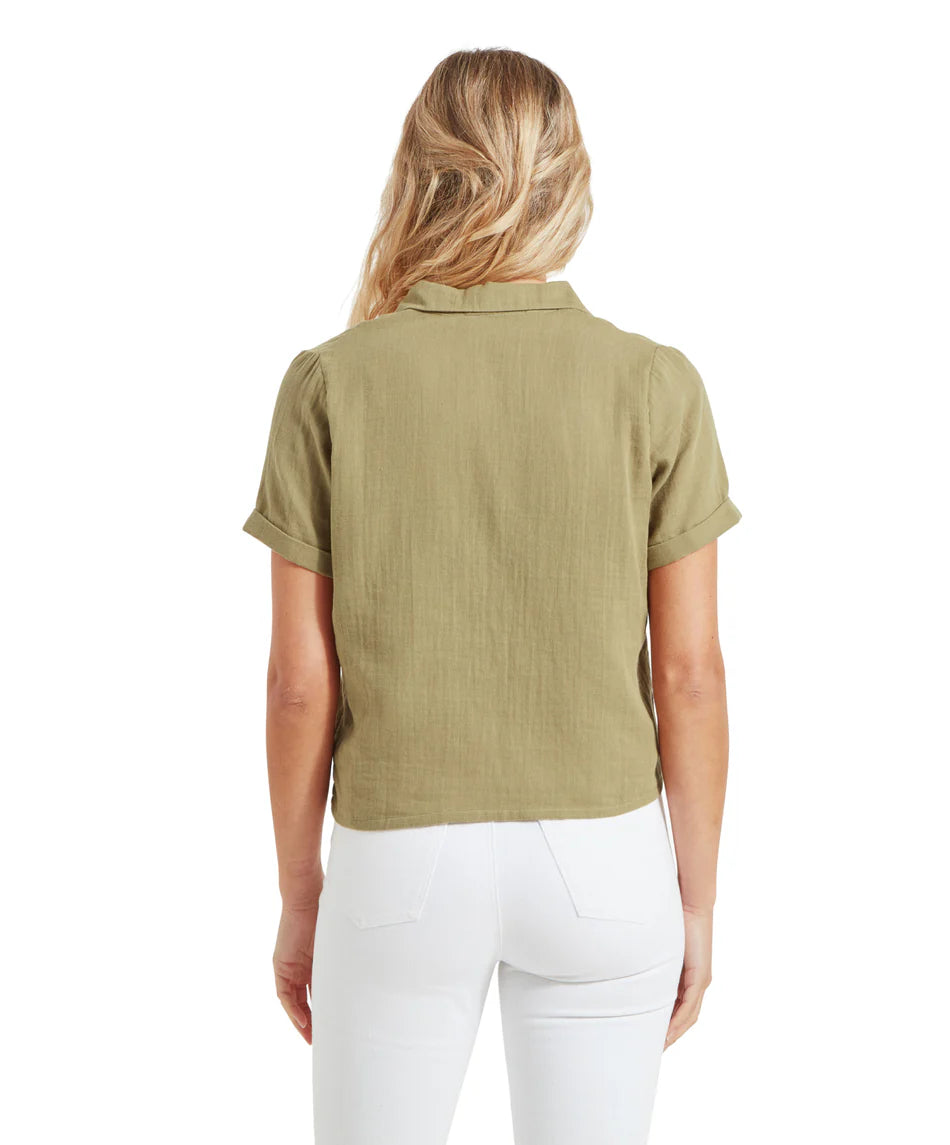 Schoffel Shirts , the Summerfield Shirt (Light Khaki Green)