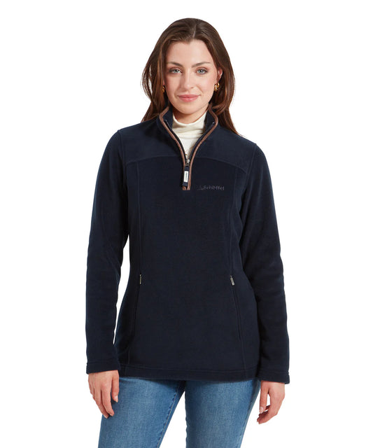 Schoffel, Tilton 1/4 Zip Fleece - (Navy)