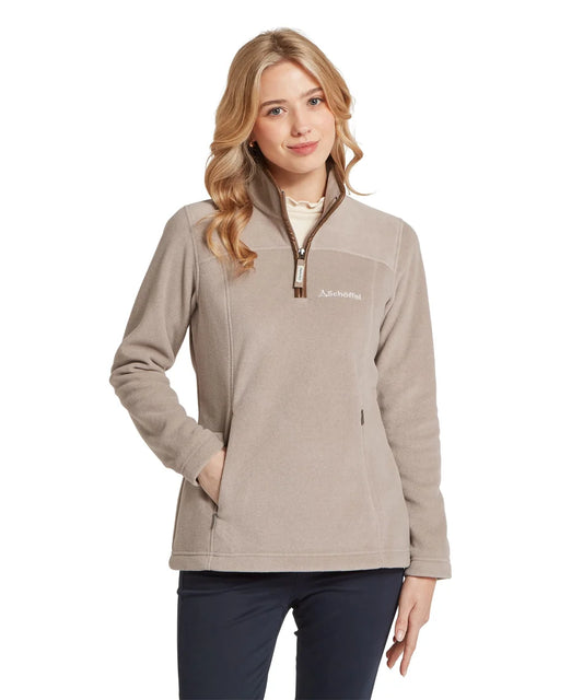 Schöffel, the Tilton Ii 1/4 Zip Fleece in Mushroom