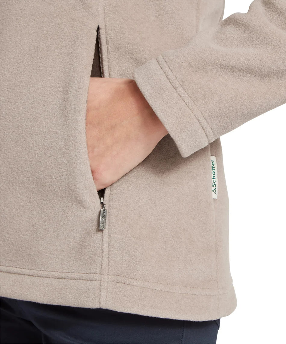 Schöffel, the Tilton Ii 1/4 Zip Fleece in Mushroom