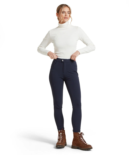 Schoffel Ladies Countrywear, the Whitwell Wr Trouser in True Navy