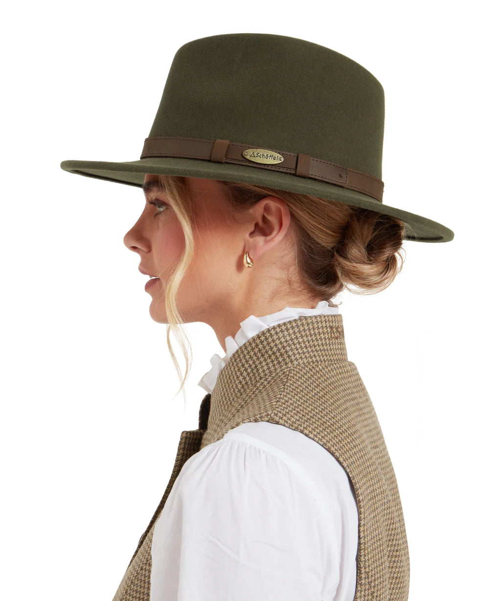 Schoffel, Willow Fedora Ii - (Forest)