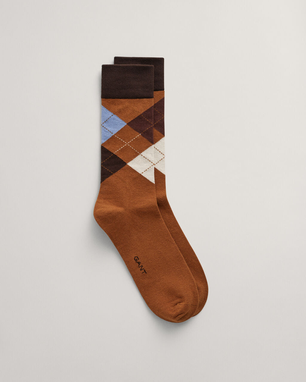 Gant, The Argyle Socks -Mustard Beige