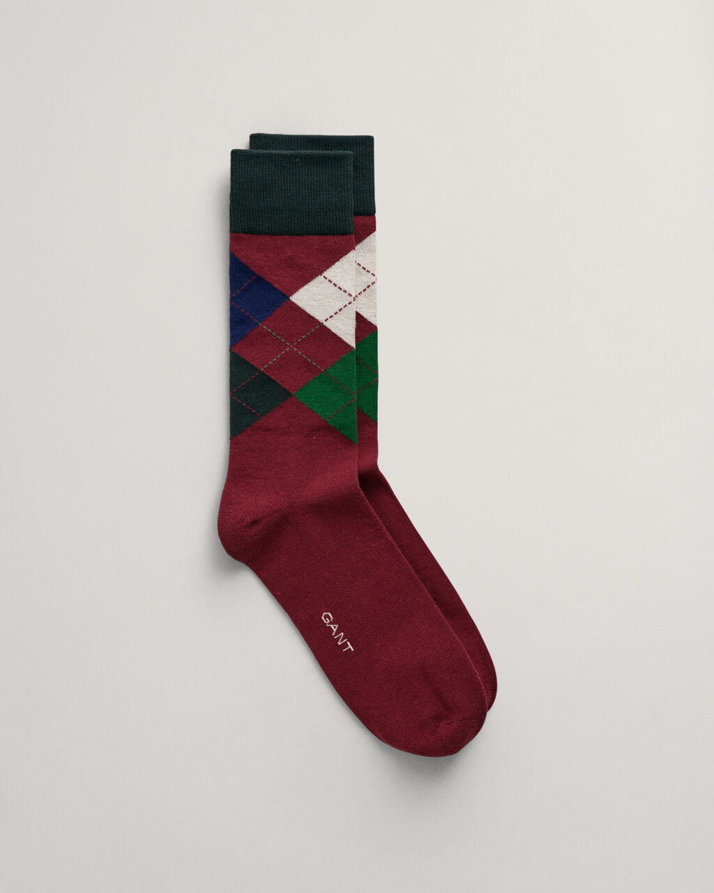 Gant, The Argyle Socks -Plumped Red