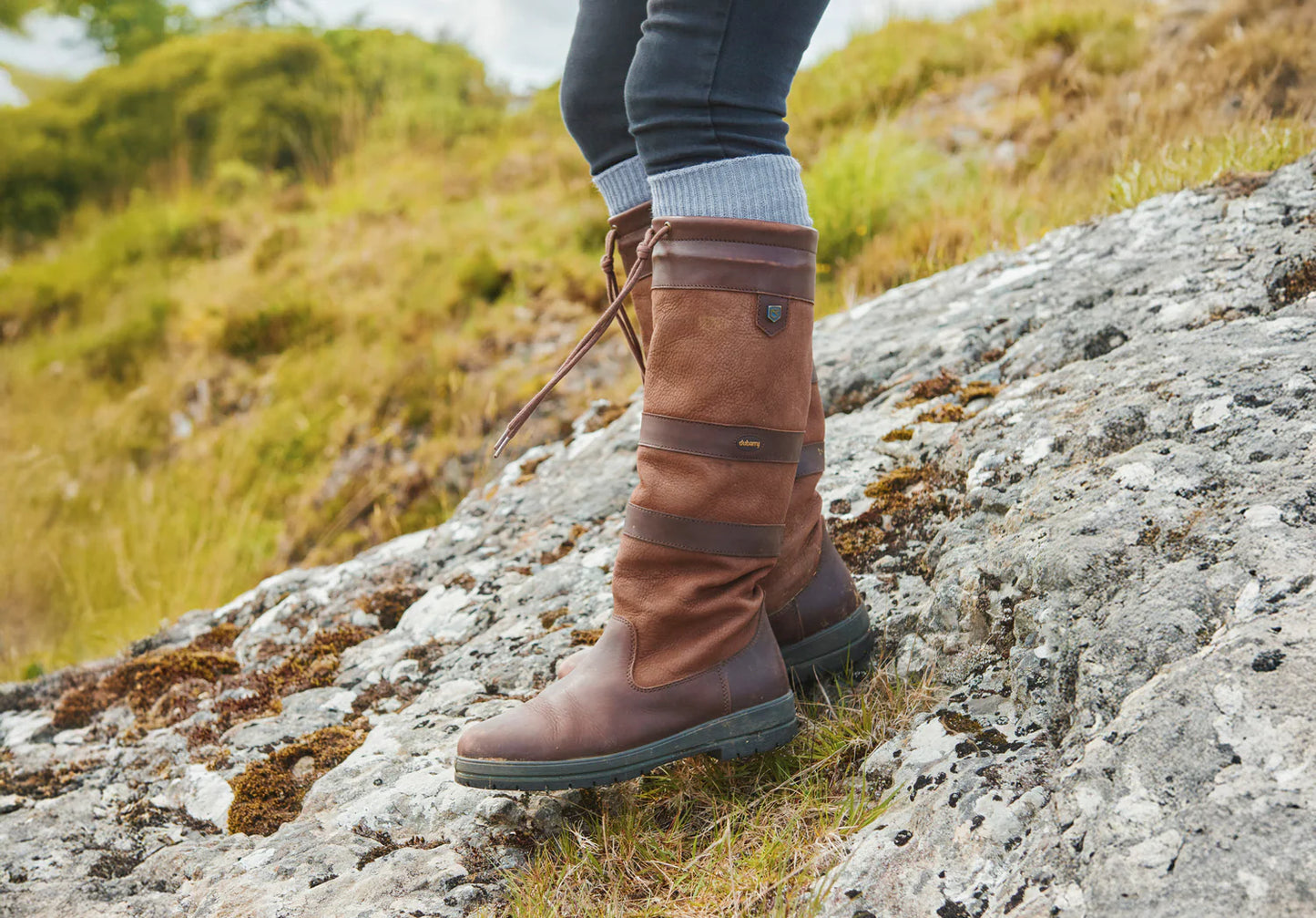 Dubarry Ladies, the Alpaca Sock  - 10 Sky