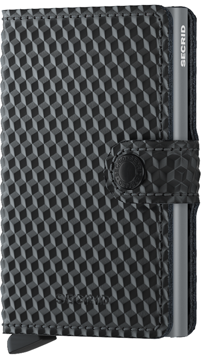 Secrid Miniwallet - Cubic Black Titanium