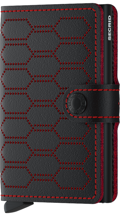 Secrid Miniwallet - FUEL BLACK-RED
