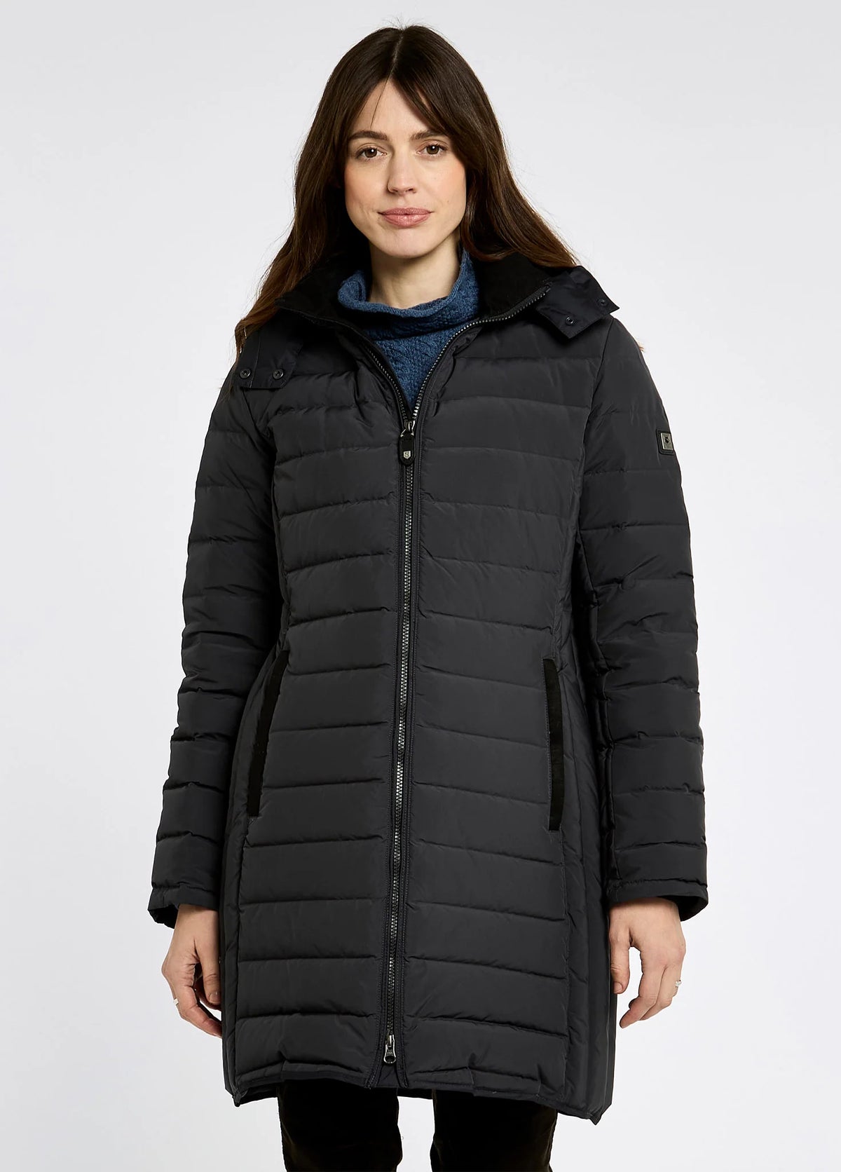 Dubarry of Ireland Jackets & Coats, the Ballybrophy in Charcoal