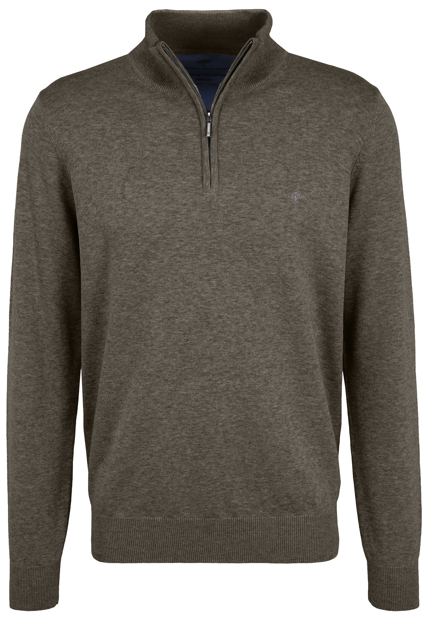 Fynch Hatton Troyer Design Casual Fit Pullover, Knitwear in regular Classic fit.   Chosen in a earth colour. ( 1221  215  860)
