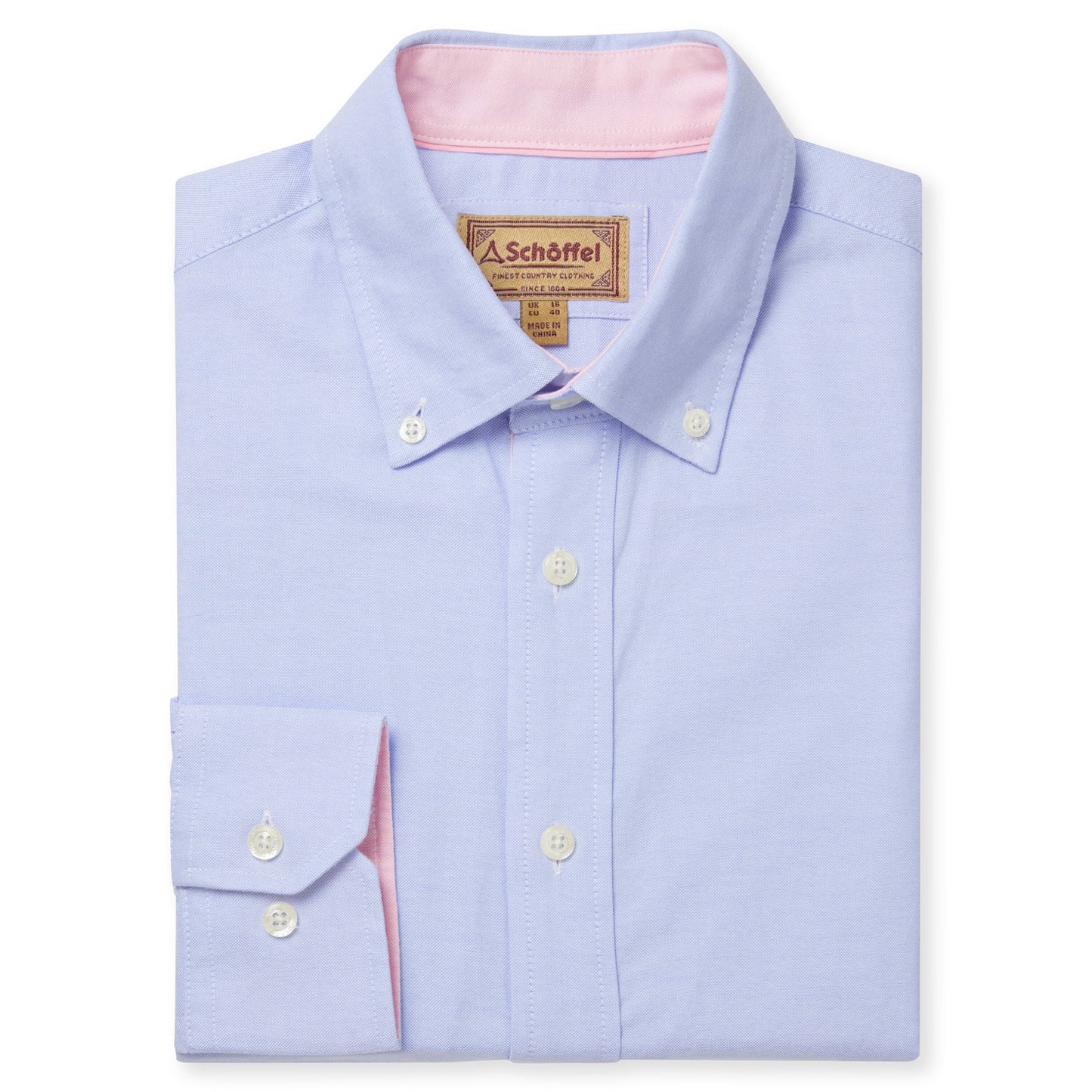 Schoffel Shirts, the Holt Soft Oxford Tailored Shirt