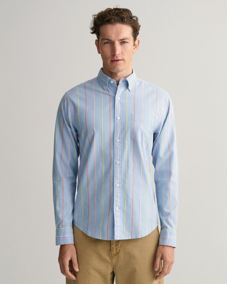 Gant Shirts - Regular Fit Ut Archive Oxford Stripe Shirt