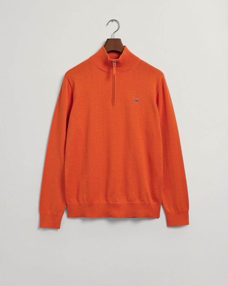 Gant Knitwear - Classic Cotton Half Zip