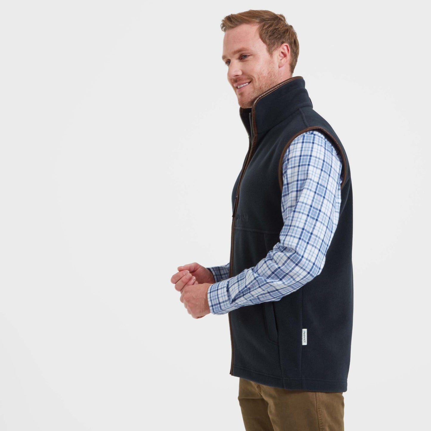 Schoffel Oakham Fleece Gilet - Navy 8880